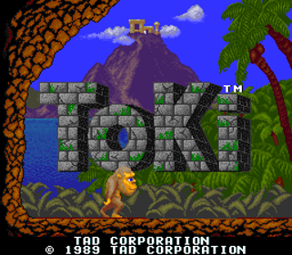 Toki - Screenshot - Game Title (null) - 256x224