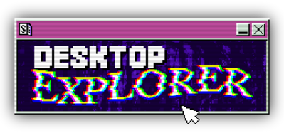 Desktop Explorer - Clear Logo (World) - 1280x600