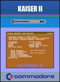 Kaiser II - Fanart - Box - Front (null) - 798x1072