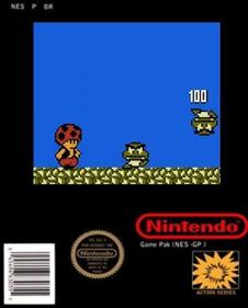 Super Mario Remix: The Toad Bros. Tale - Fanart - Box - Back (null) - 311x386