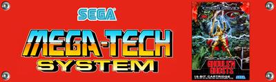 Ghouls'n Ghosts (Mega-Tech) - Arcade - Marquee (null) - 3840x1146