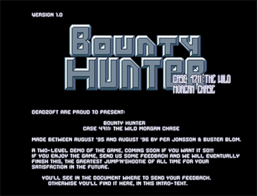 Bounty Hunter - Screenshot - Game Title (null) - 752x572