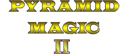 Pyramid Magic II - Clear Logo (Japan) - 400x175