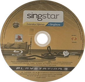 Singstar: Svenska Stjärnor - Disc (Sweden) - 521x502