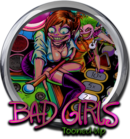Bad Girls: Tooned-Up - Fanart - Cart - Front (World) - 438x468