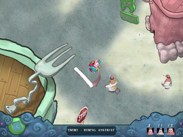 SpongeBob SquarePants: Nighty Nightmare - Screenshot - Gameplay (World) - 800x600