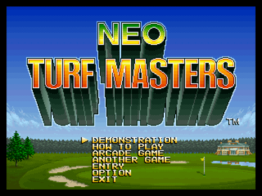 Neo Turf Masters - Screenshot - Game Title (World) - 640x480