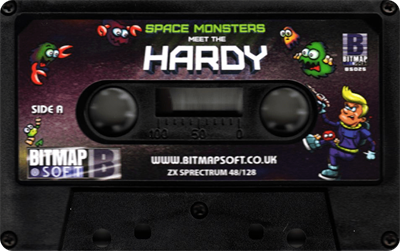 Space Monsters meet THE HARDY - Cart - Front (Europe) - 953x600
