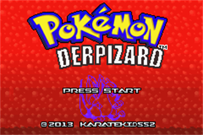 Pokémon Derpizard - Screenshot - Game Title (null) - 240x160