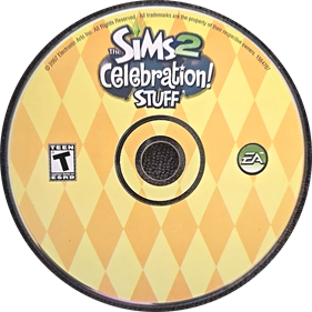 The Sims 2: Celebration! Stuff - Disc (North America) - 961x959