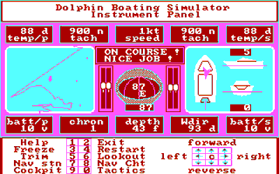 Dolphin Boating Simulator - Screenshot - Gameplay (null) - 320x200