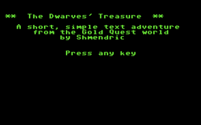 Der Schatz der Zwerge - Screenshot - Game Title (World) - 320x200