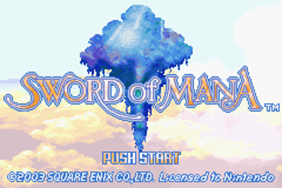 Sword of Mana: Ultimate Hack - Screenshot - Game Title (null) - 240x160