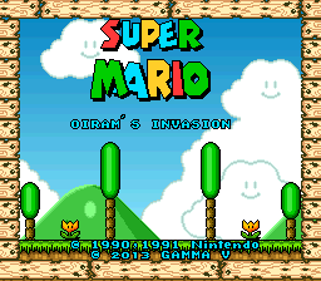 Super Mario: Oiram's Invasion - Screenshot - Game Title (null) - 256x224