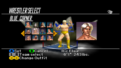 WCW vs. nWo: World Tour: Recompiled - Screenshot - Game Select (null) - 1280x720