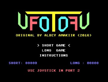 UfoTofU - Screenshot - Game Title (null) - 367x280