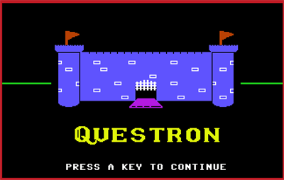 Questron: A Fantasy Adventure Game - Screenshot - Game Title (null) - 648x412