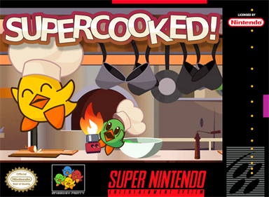 Supercooked! - Fanart - Box - Front (North America) - 1086x793