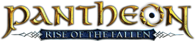 Pantheon: Rise of the Fallen - Clear Logo (World) - 640x139