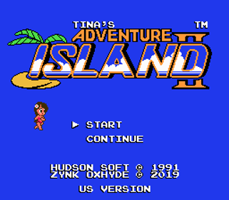 Tina's Adventure Island II - Screenshot - Game Title (null) - 256x224