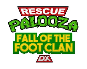 Rescue-Palooza: Fall of the Foot Clan DX - Clear Logo (null) - 1196x944