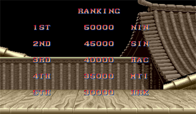 Street Fighter II′: Rainbow Edition - Screenshot - High Scores (null) - 384x224