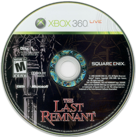 The Last Remnant - Disc (North America) - 800x801