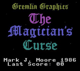 The Magician's Curse - Screenshot - Game Title (null) - 472x418