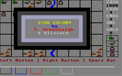 Star Colony - Screenshot - Game Title (null) - 320x200