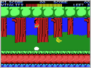 Adventure Island - Screenshot - Gameplay (World) - 256x192