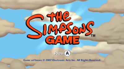 The Simpsons Game - Screenshot - Game Title (null) - 1920x1080