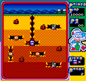 Dig Dug Deluxe - Screenshot - Gameplay (null) - 256x240