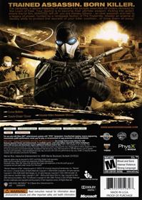 Wanted: Weapons of Fate - Box - Back (North America) - 569x800
