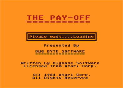 The Pay Off - Screenshot - Game Title (null) - 336x240