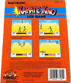 Karate King - Box - Back (World) - 1075x1254