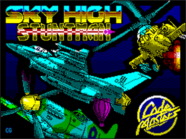 Sky High Stuntman  - Screenshot - Game Title (null) - 256x192