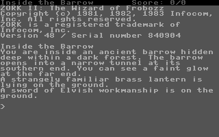 Illustration of Zork II