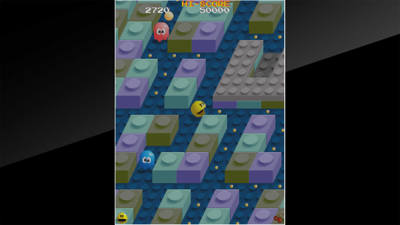 Arcade Archives: Pac-Mania - Screenshot - Gameplay (World) - 1280x720