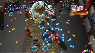 Mamoru-kun wa Norowarete Shimatta!: Meikai Katsugeki Wide-ban - Screenshot - Gameplay (null) - 640x360