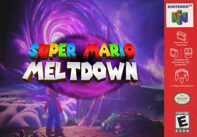 Super Mario Meltdown - Fanart - Box - Front (null) - 400x279