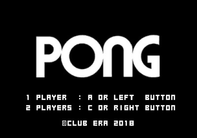 Club Era's Pong - Screenshot - Game Title (null) - 610x428