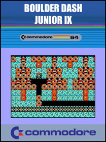 Boulder Dash Junior IX - Fanart - Box - Front (null) - 798x1072