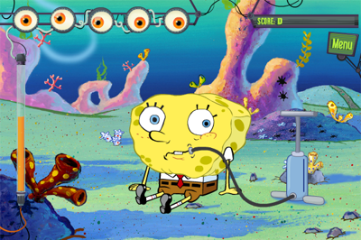 Superstuffed Nicktoons: Mini Game Mania! - Screenshot - Gameplay (United States) - 600x399