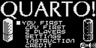 Quarto! - Screenshot - Game Title (null) - 128x64