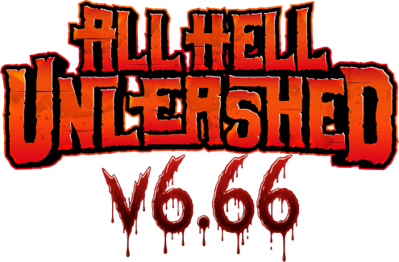 All Hell Unleashed: V6.66 - Clear Logo (null) - 495x325