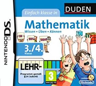 Duden: Einfach Klasse in Mathematik: 3. und 4. Klasse - Box - Front (Germany) - 300x270