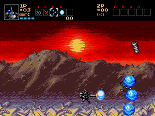 Illustration of Contra: Hard Corps INVASION