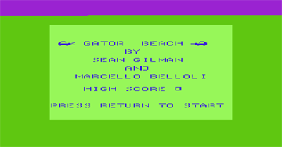 Gator Beach - Screenshot - Game Title (null) - 544x284