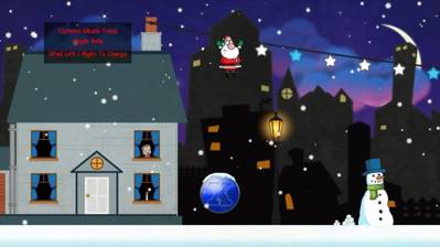 Santa's Xmas Dash - Screenshot - Gameplay (World) - 1000x562