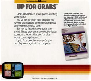Up for Grabs - Advertisement Flyer - Front (null) - 765x686